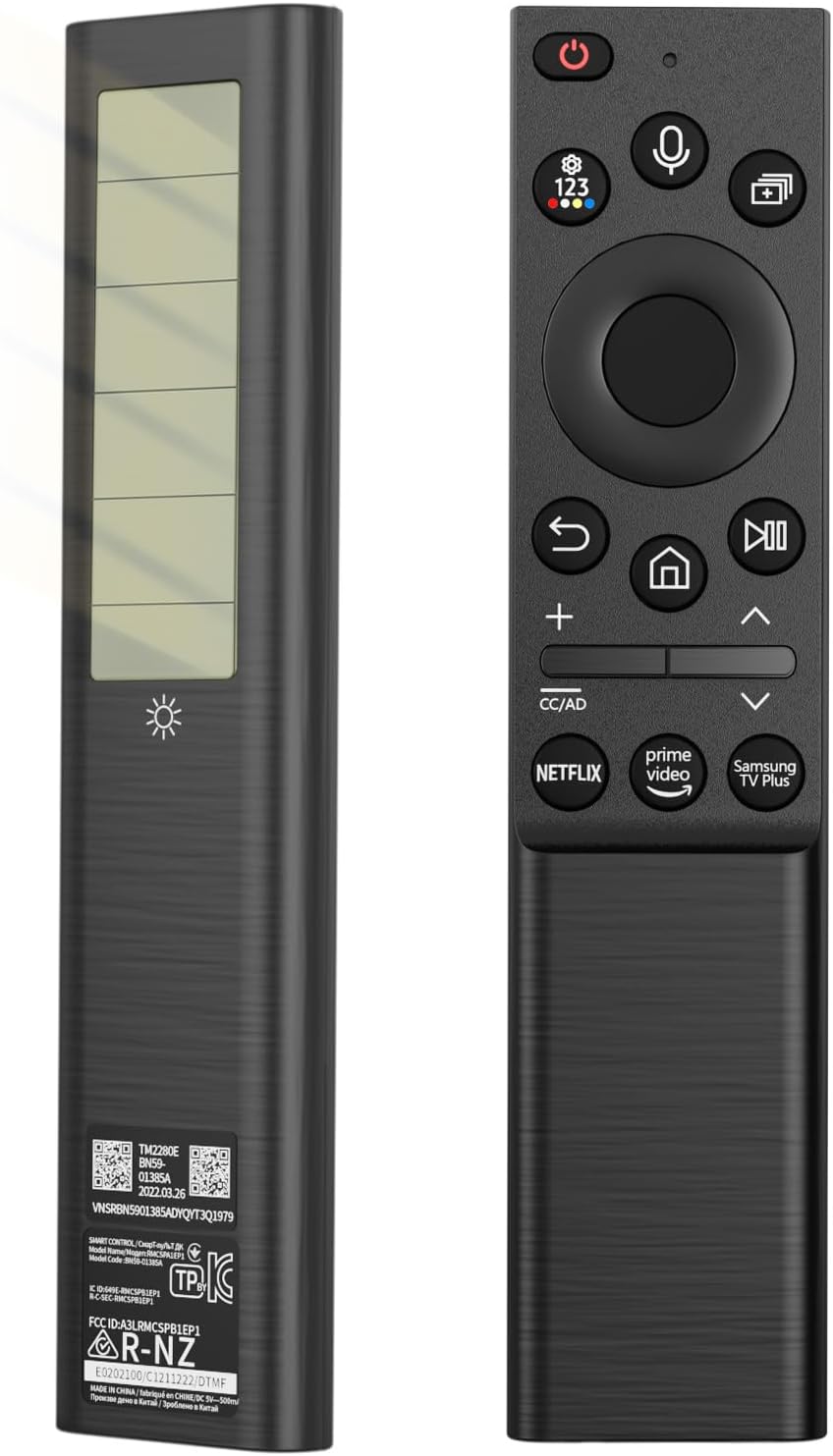 BN59-01357A Solar Voice Remote Control for Samsung Smart TVs