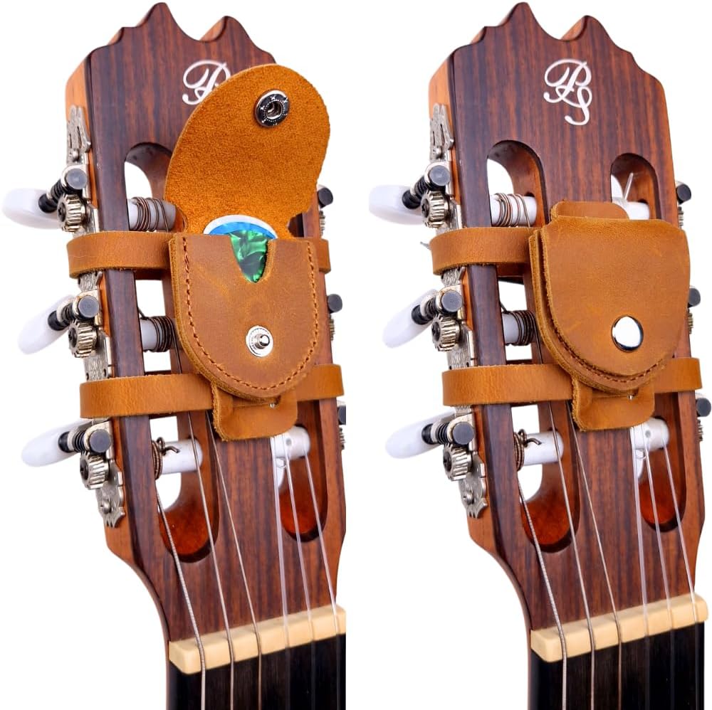 Secure Fit Leather Pick Holder by VanDaniel
