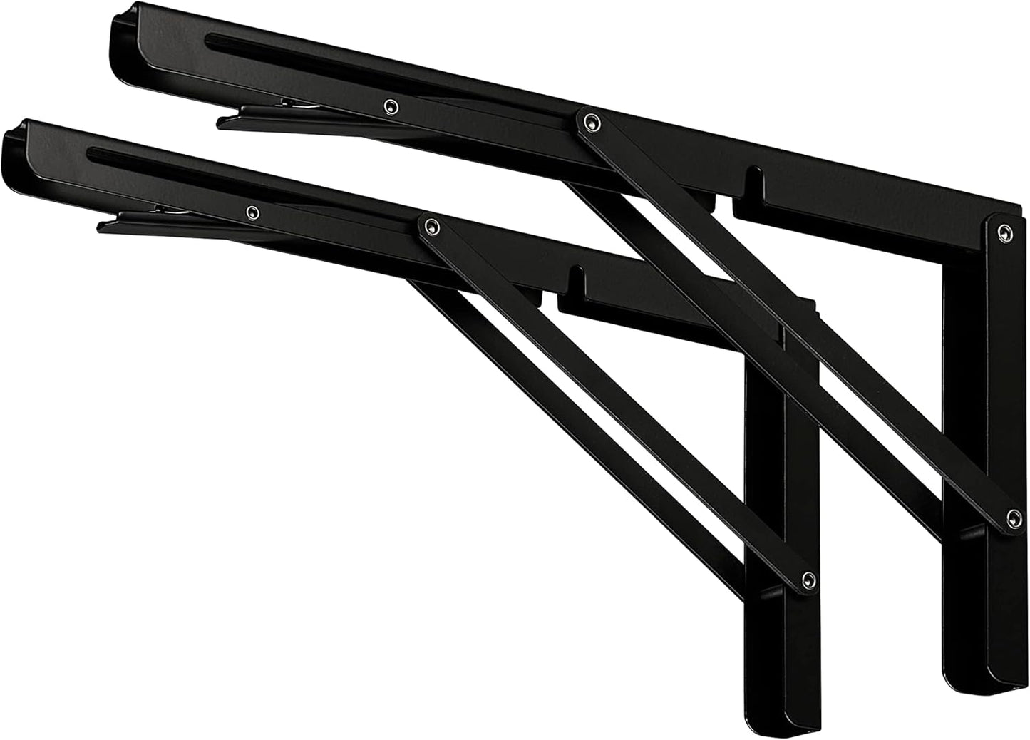 CLT 20in Heavy Duty Folding Shelf Brackets for Space Saving