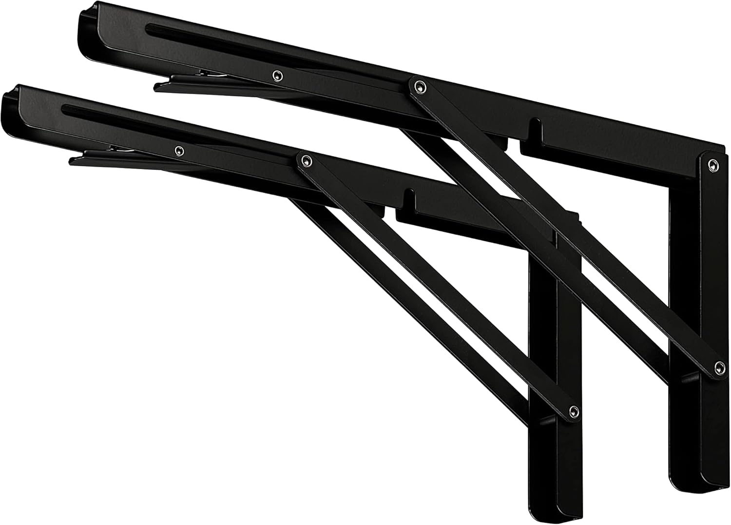 CLT 20in Heavy Duty Folding Shelf Brackets for Space Saving