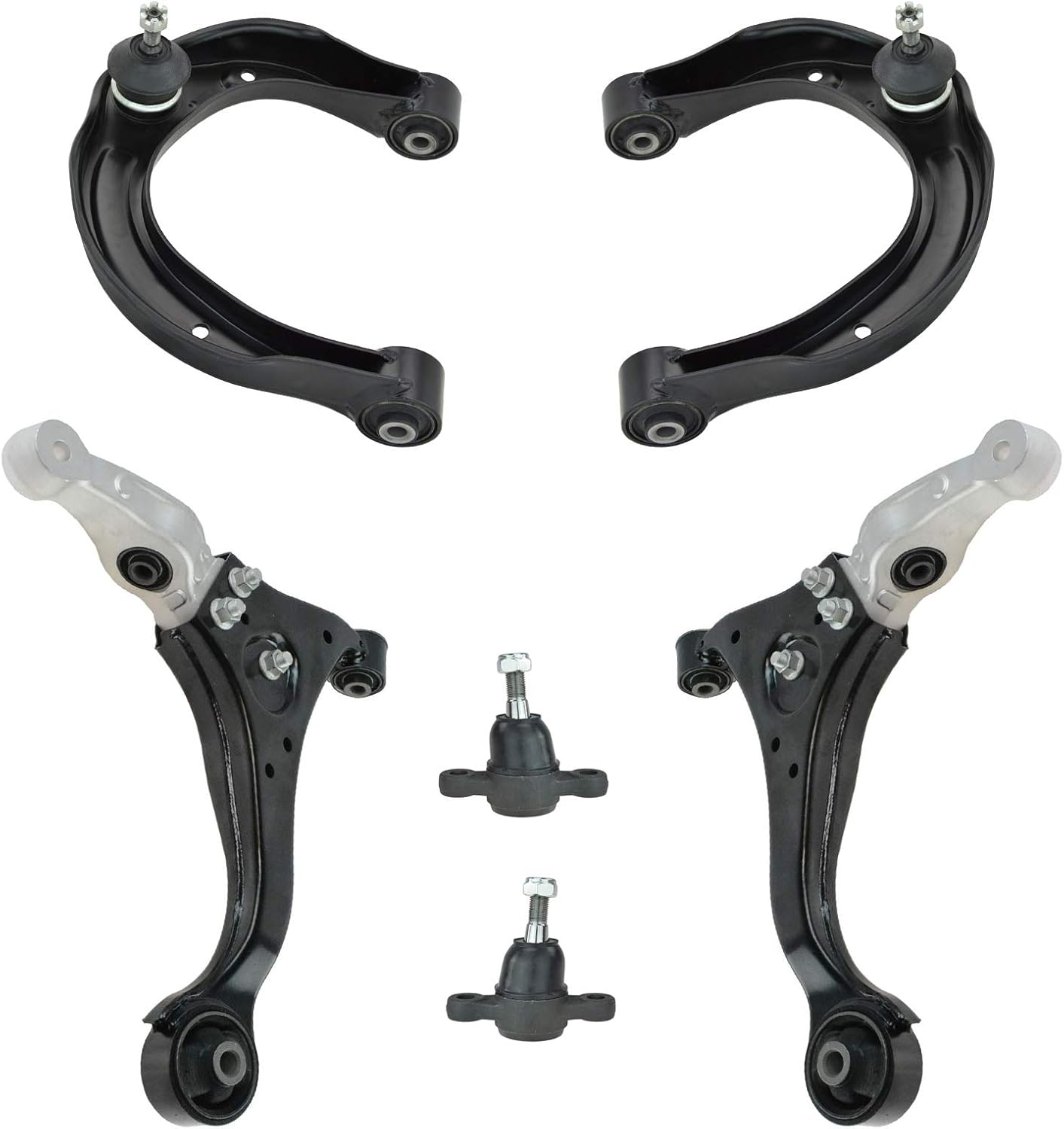 TRQ Front Control Arm with Ball Joint Set for Hyundai Sonata
