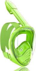 QingSong Kids Snorkel Mask Full Face - 180 Panoramic View for Kids
