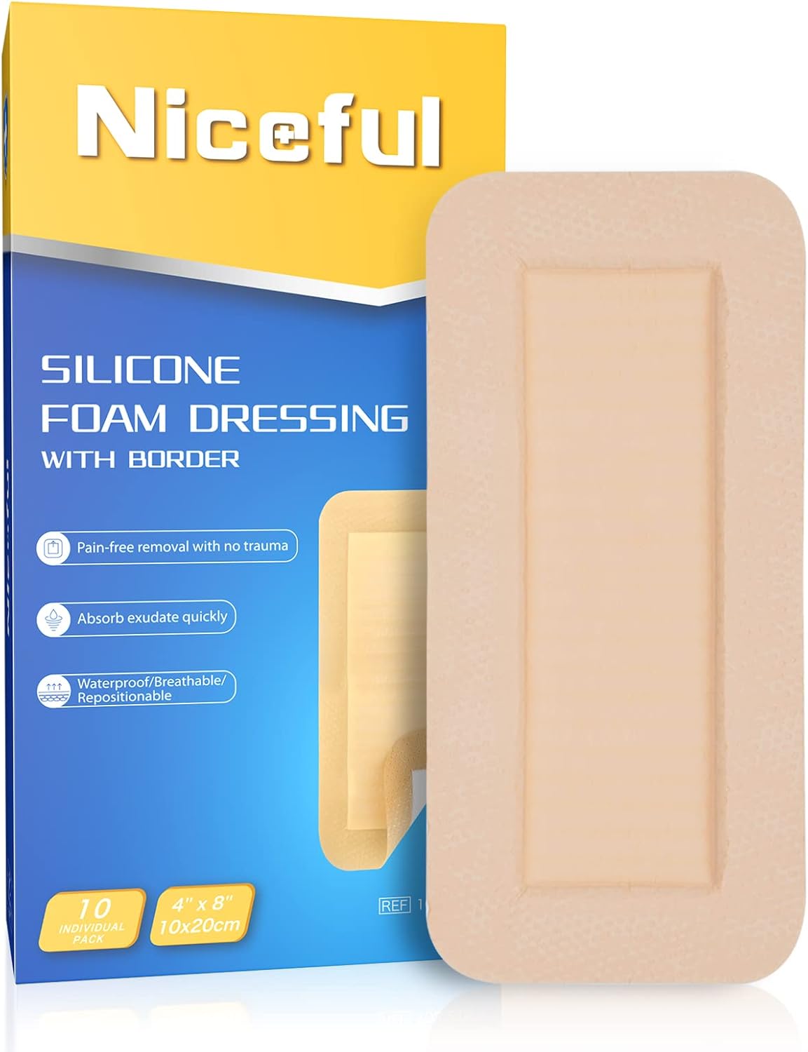 Highly Absorbent Silicone Foam Dressing for Wound Care