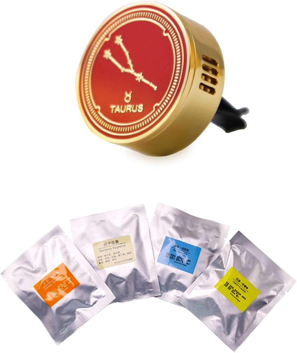 Zodiac Car Air Freshener: Stylish & Magnetic