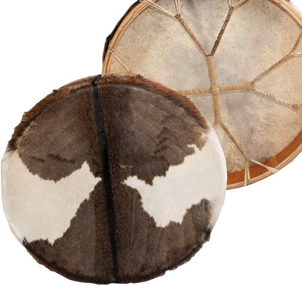 Shaman Drum Goat Hair 18in by Terre - Handmade Excellence