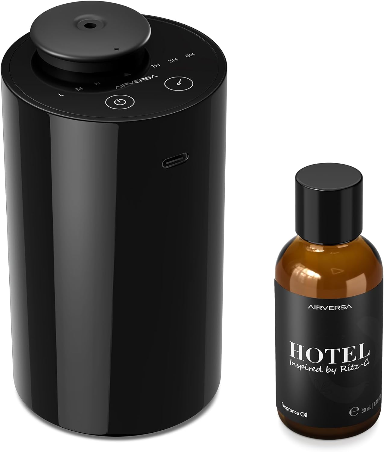 Waterless Essential Oil Diffuser Starter Kit for Home and Car