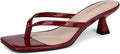 Kitten Flip Flop Thong Low Heels for Women - Comfortable (Style 9W86)
