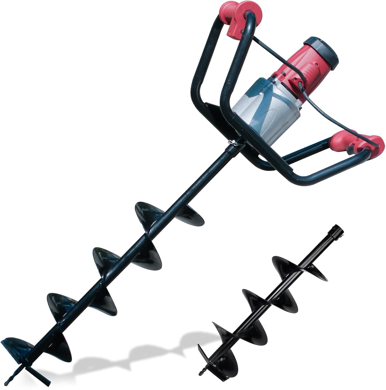 DC HOUSE 1500W Electric Post Hole Digger for Easy Digging