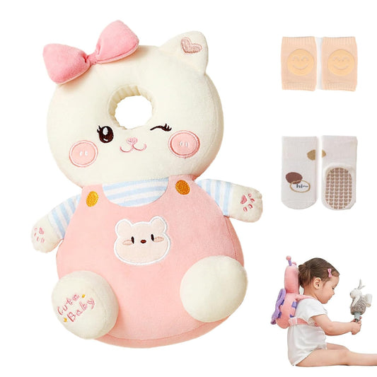 Adjustable Baby Head Protector Backpack for Safe Learning