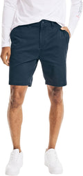 Nautica Mens 8.5ft Deck Short - Classic Stretch Cotton Fit Men's