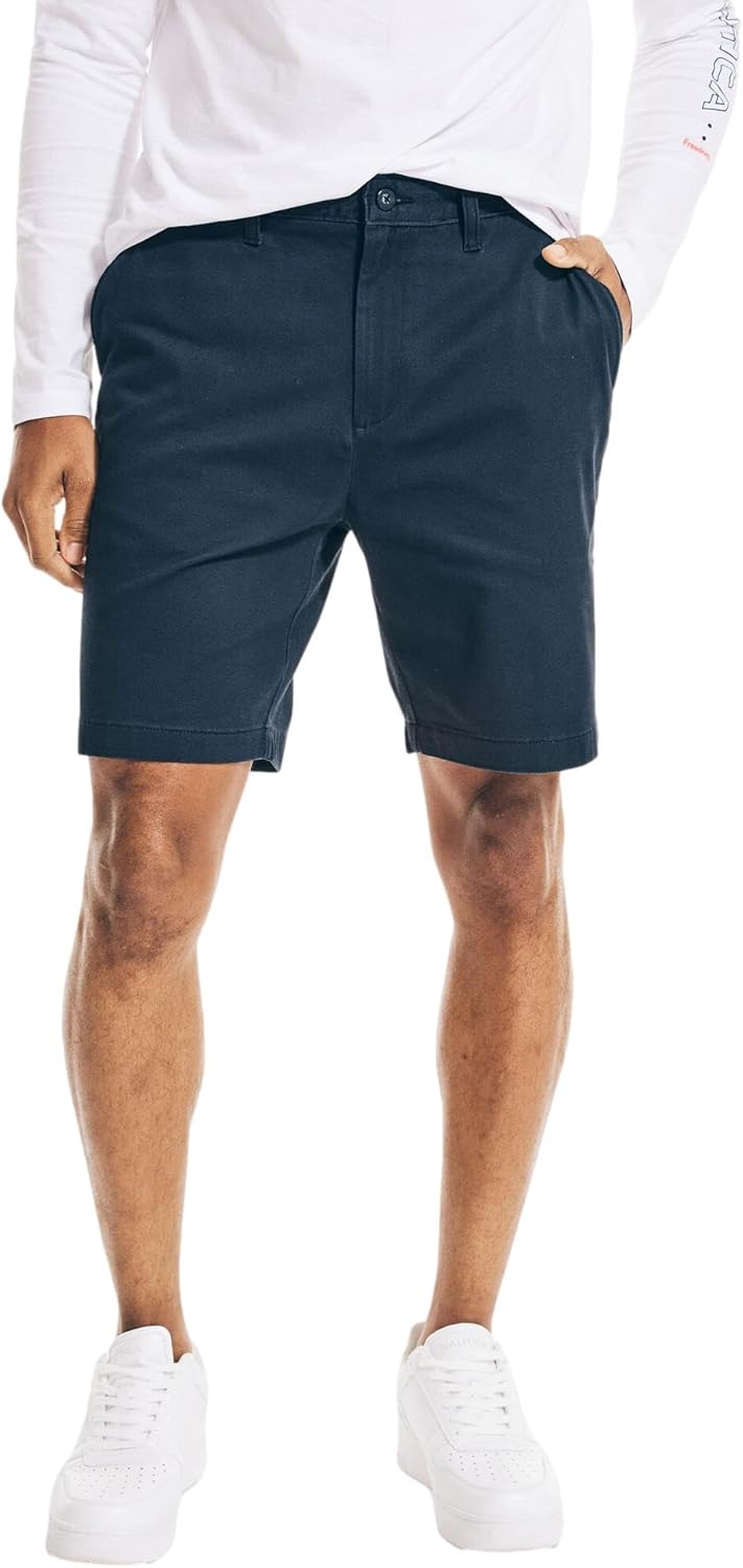 Nautica Mens 8.5in Deck Short for Comfort and Style