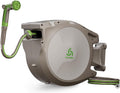 PINWHEEL 5/8in 75FT Retractable Garden Hose Reel for Easy Use