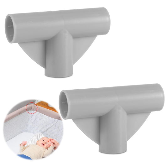 PEUTIER Gray Playpen Connectors | Easy Assembly
