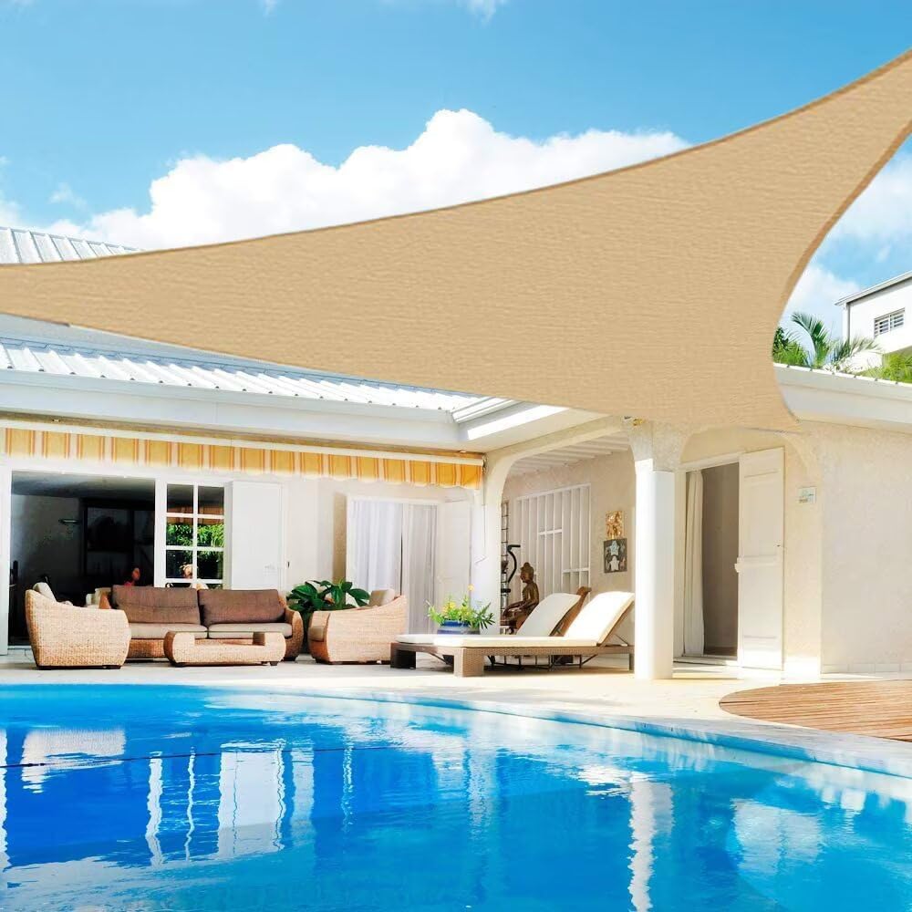 Sun Shade Sail for Outdoor Patio - UV Block Canopy Sail