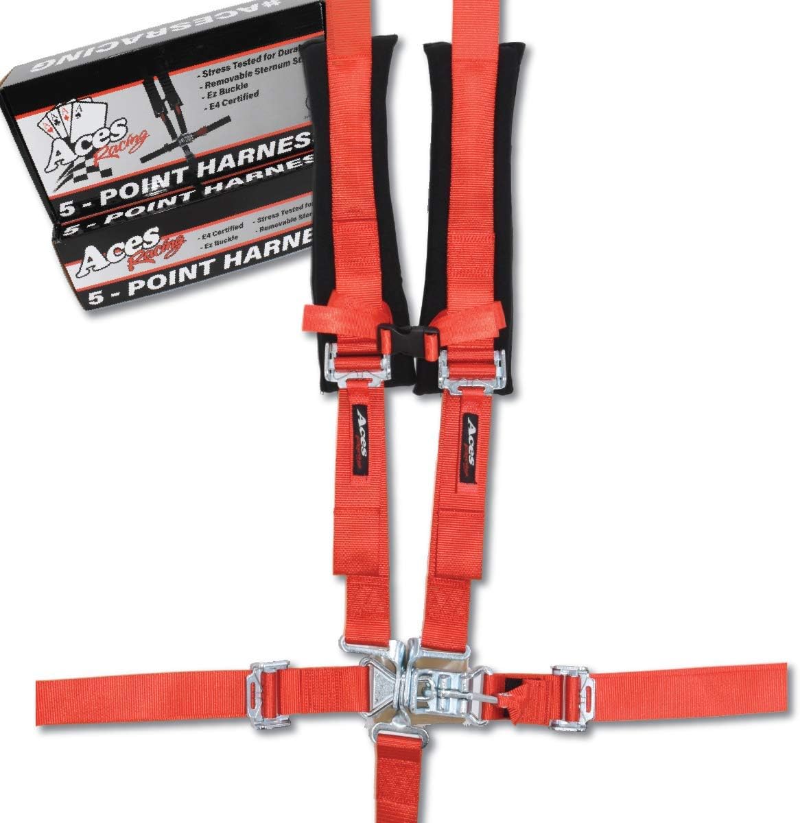Aces Racing 5 Point Harness With 2 Inch Padding E4 Certified Review