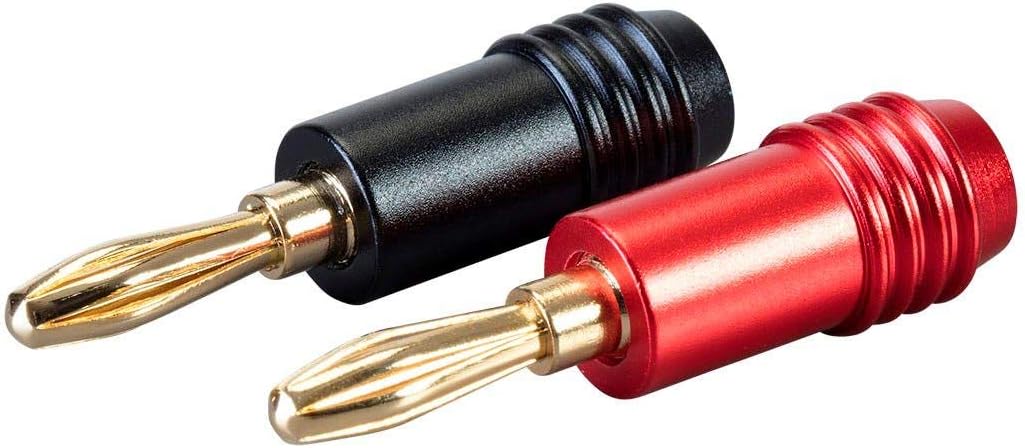 Monoprice 10 Pair Affinity Series 24k Gold Speaker Banana Plug Review