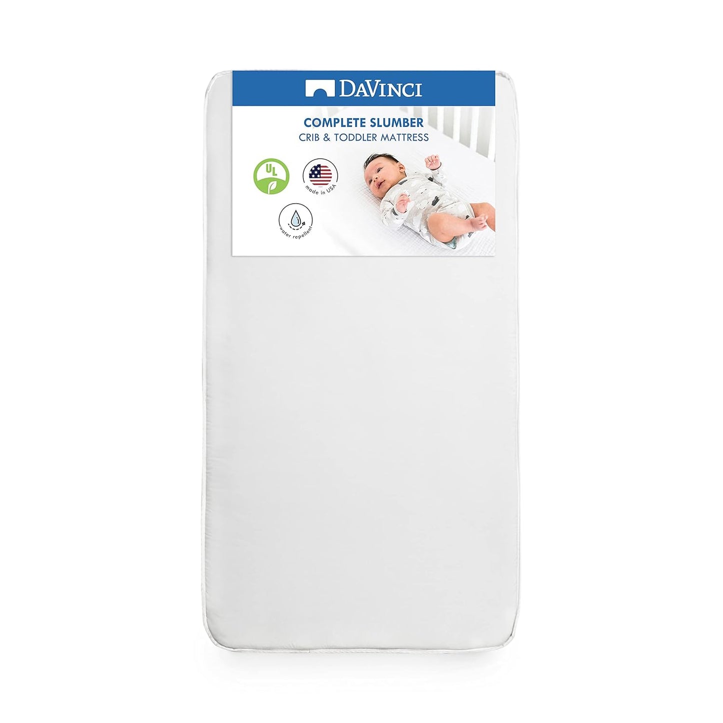 DaVinci Complete Slumber Crib & Toddler Mattress for Comfort