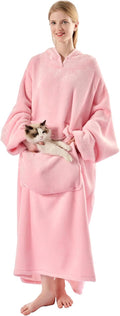Krifey Big & Tall Wearable Blanket Hoodie for Ultimate Comfort
