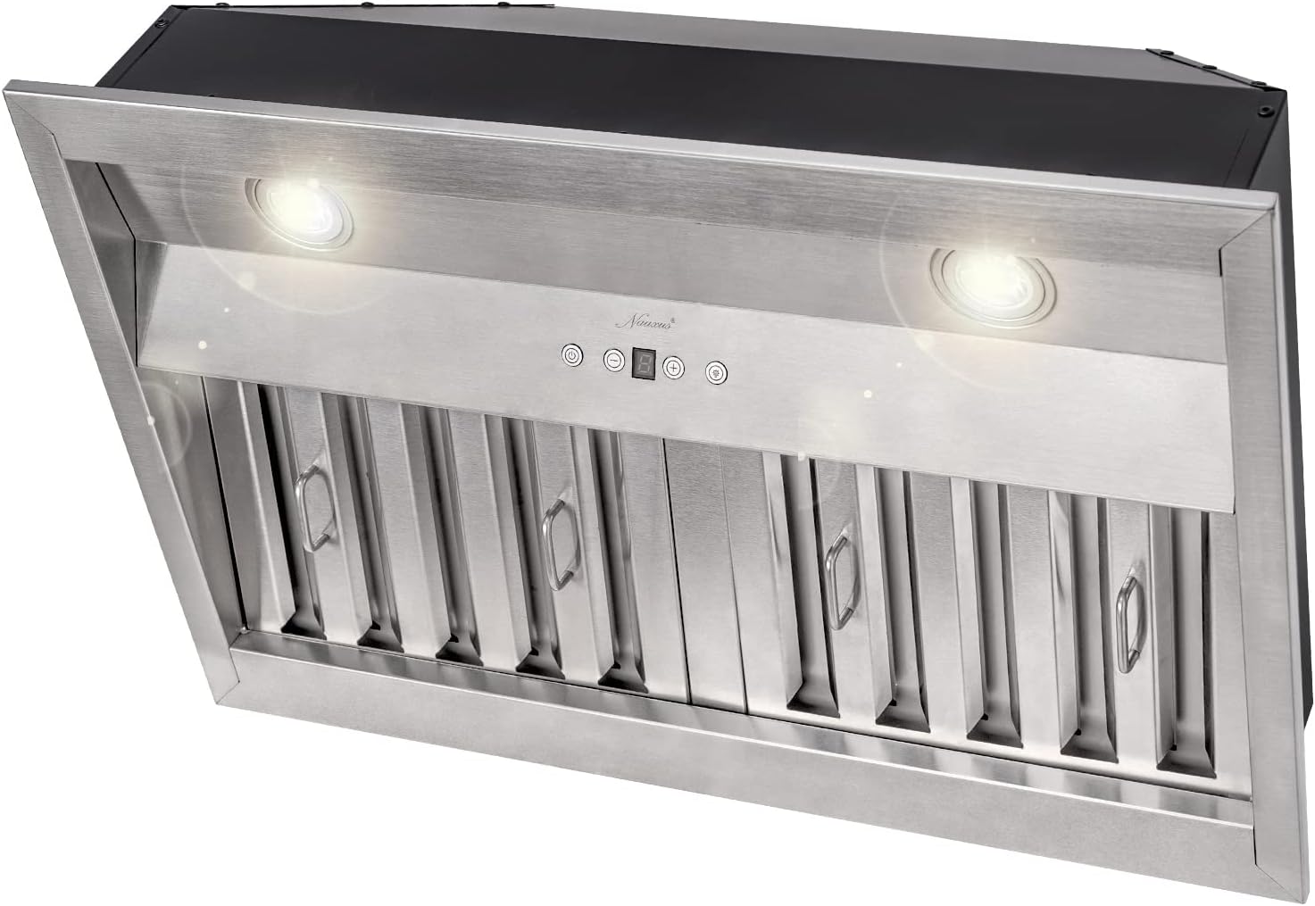 Akicon 30 Inch Stainless Steel Range Hood with Powerful Vent Motor