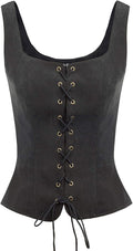 Scarlet Darkness Renaissance Costume Corset Top for Women