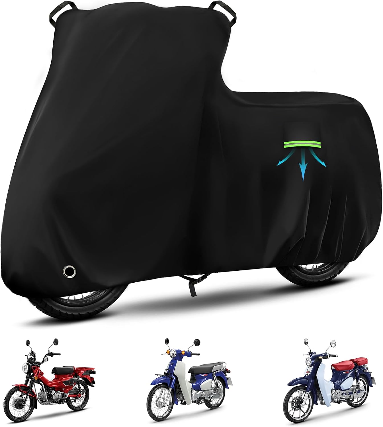 Motorcycle Cover Waterproof for Honda Super Cub C125 & CT125
