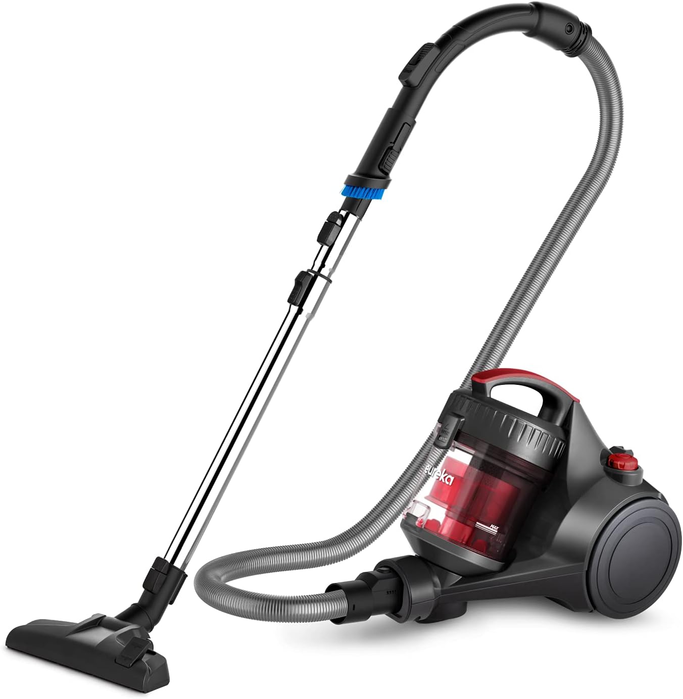 Eureka Bagless Canister Vacuum Cleaner for Carpets and Floors
