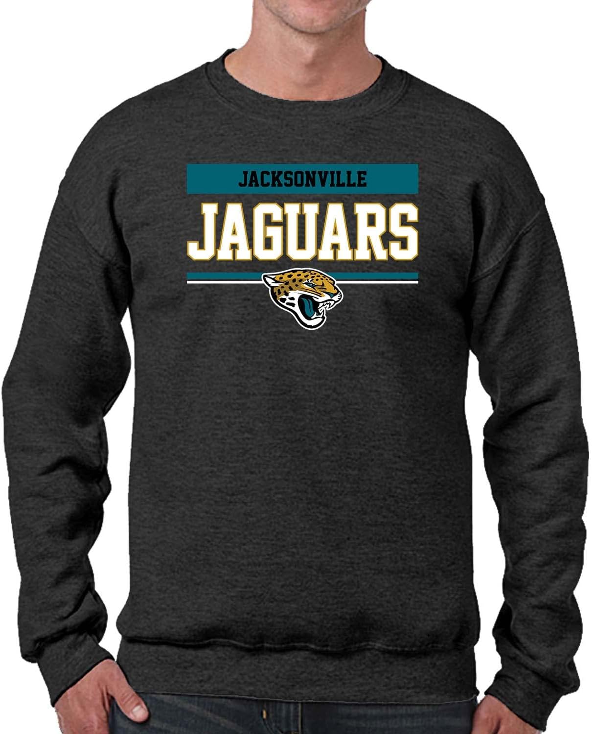 Jacksonville Jaguars Crewneck Sweatshirt for Gameday Comfort