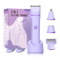 Electric Razors for Women 4-in-1 Bikini Trimmer - Waterproof Kit