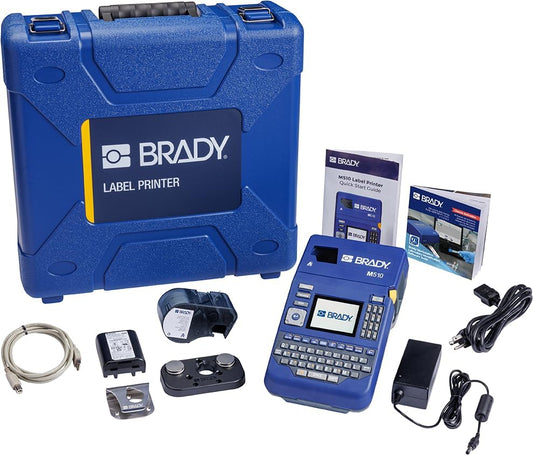 Brady M510 Industrial Label Printer Kit - Portable & Complete!