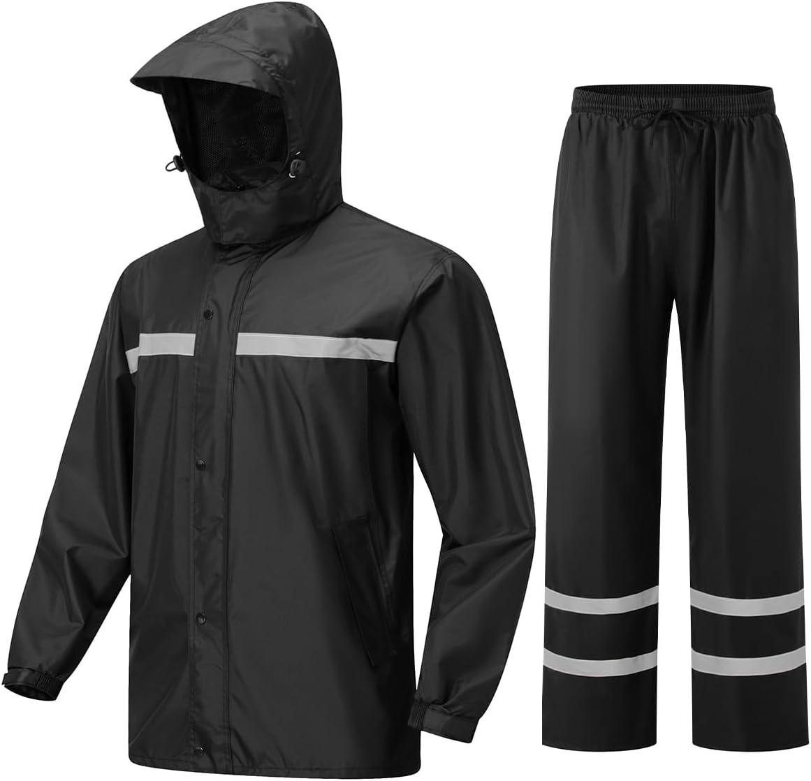 Mens Rain Suits with Air Vents for Waterproof Outdoor Activities