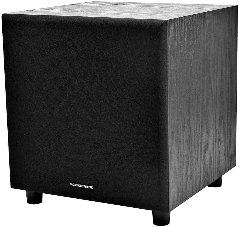 Monoprice 60W Powered Subwoofer: Deep Bass for Studio & Home Theater