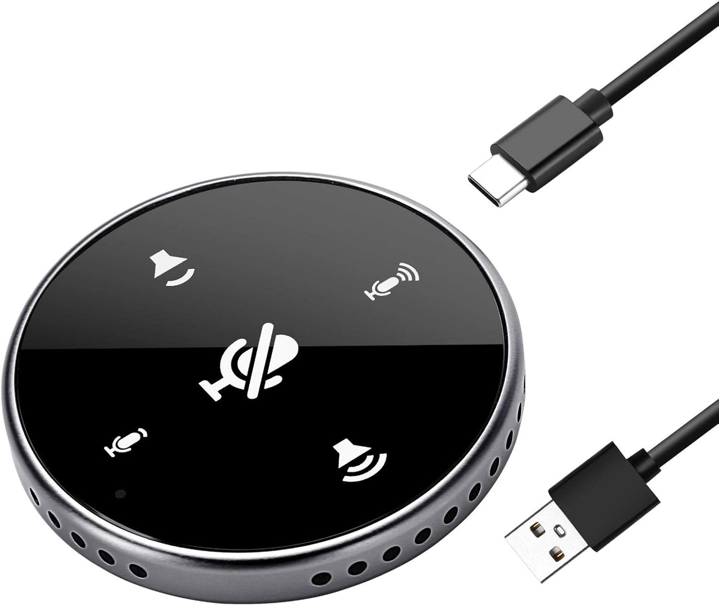 Enhanced USB Mic with Touch-Sensor - Perfect for Virtual Calls