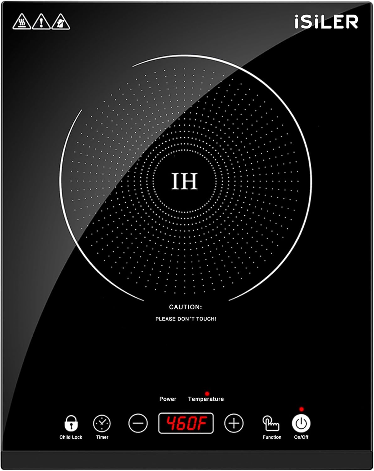 Portable Induction Cooktop by iSiLER: Efficient Cooking