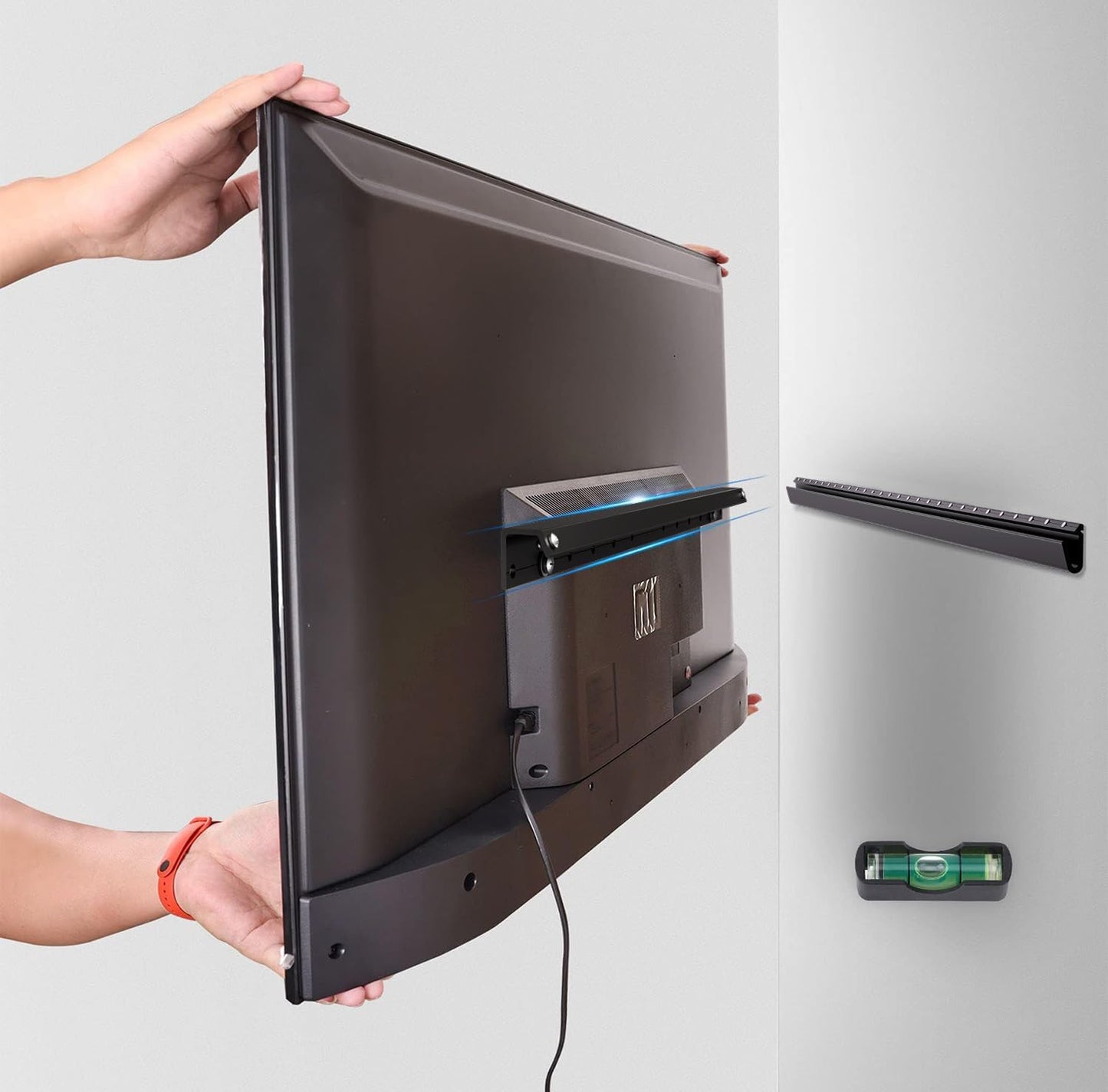 Antimbee No-Stud TV Mount - Securely Hang 32-75 TVs