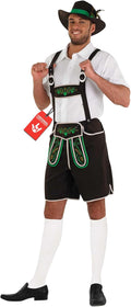 fun shack Mens Lederhosen Oktoberfest Costume - Traditional Bavarian