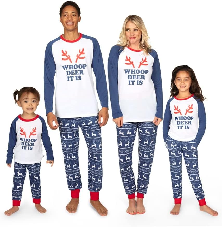 Tipsy Elves Matching Christmas PJs for Couples - Soft & Fun