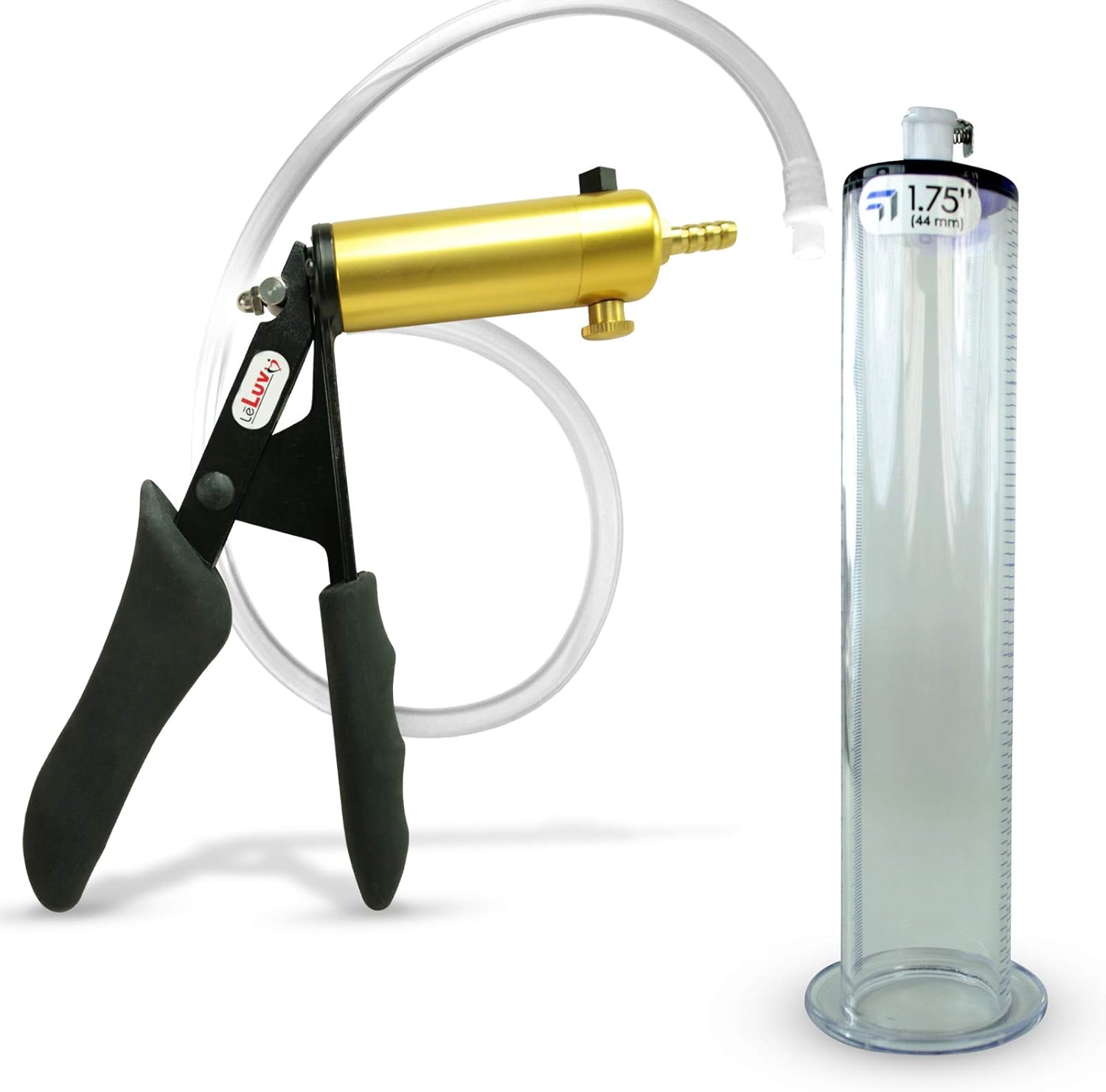LeLuv Penis Pump with Ultima Handle and Clear Hose Kit