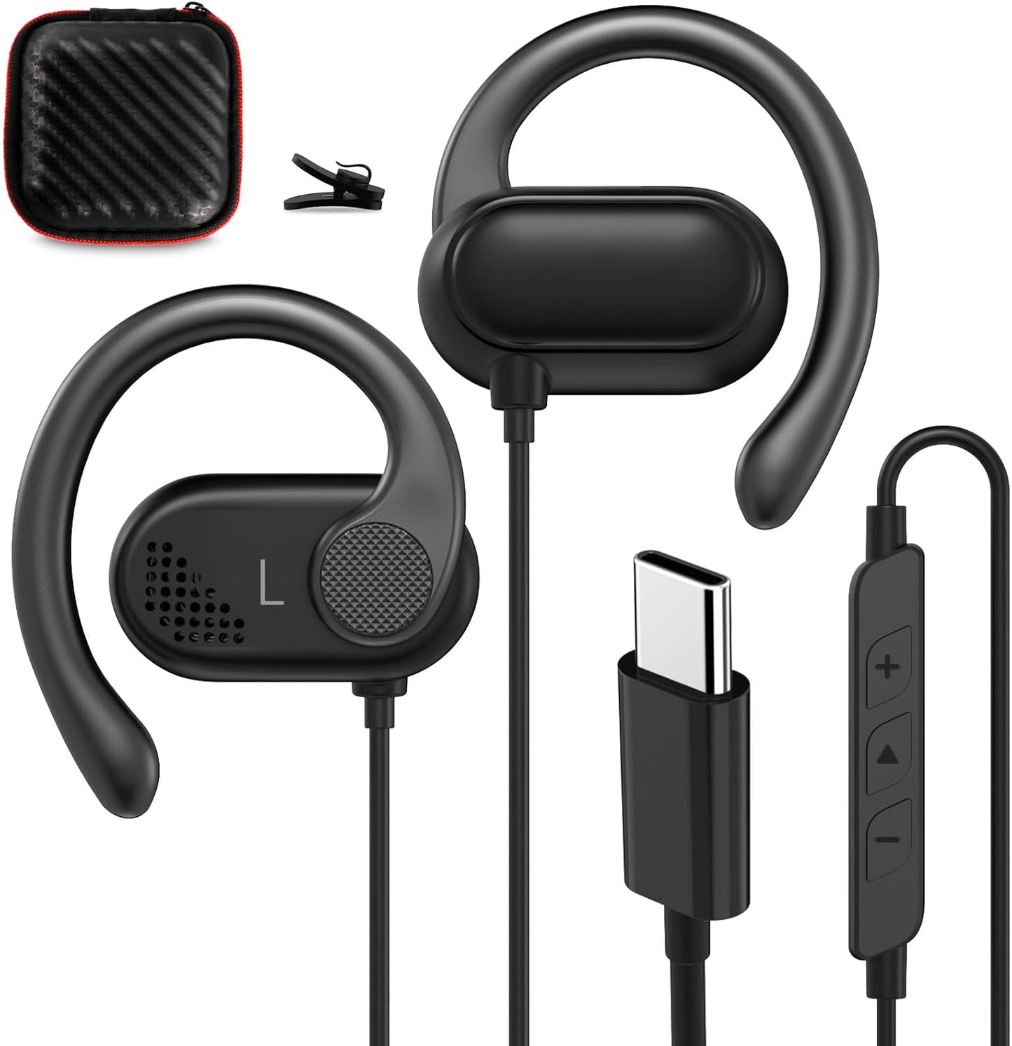 Crystal Clear Calls: USB Type C Open Ear Earphones