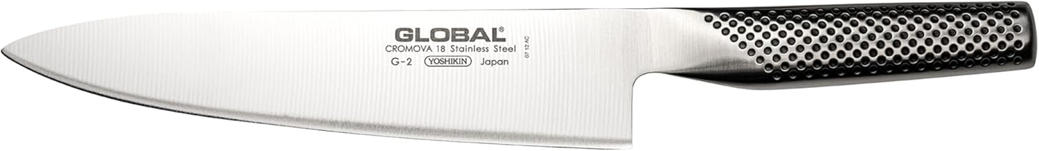 Global 8-Inch Chef's Knife - Lightweight Japanese Steel G-2