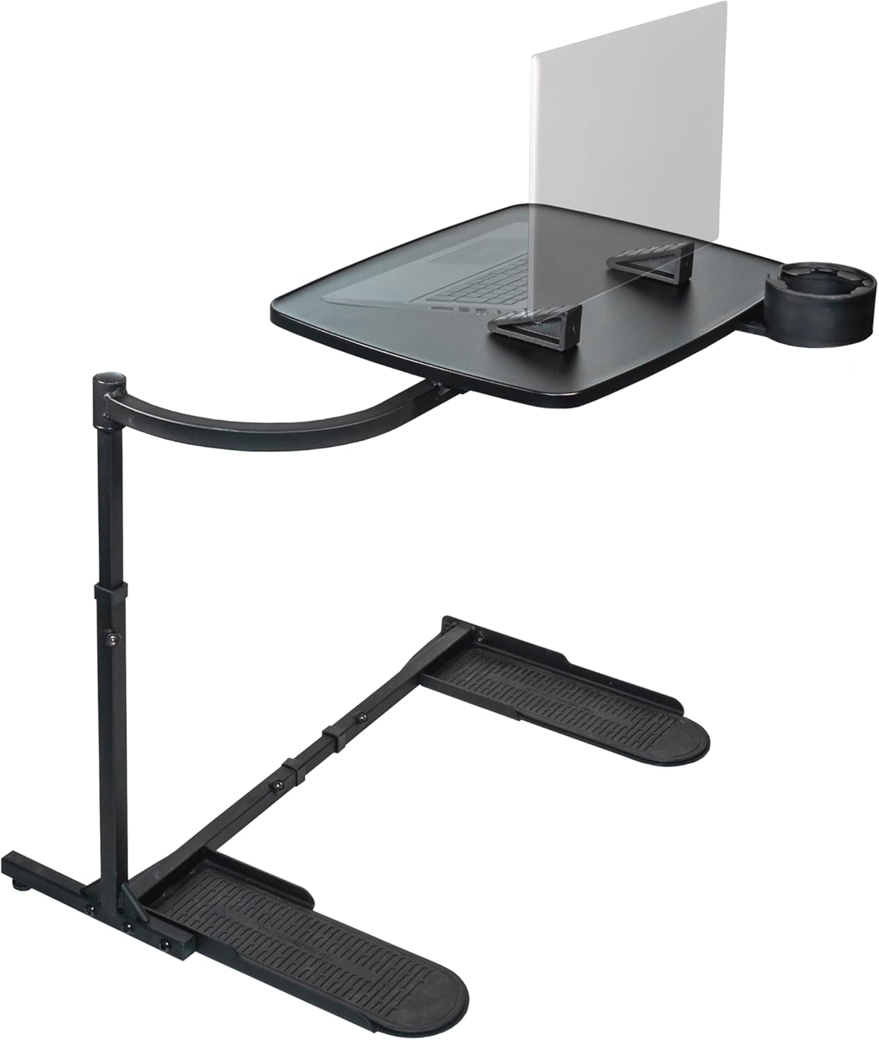 Ultimate Swivel Tray: Extra-Large, Adjustable, Black