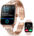Smart Watch for Women with Diamond Jewelry Band - Alexa Built-in