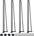 SMARTSTANDARD 40 in Hairpin Table Legs - Heavy Duty Mid-Century Style
