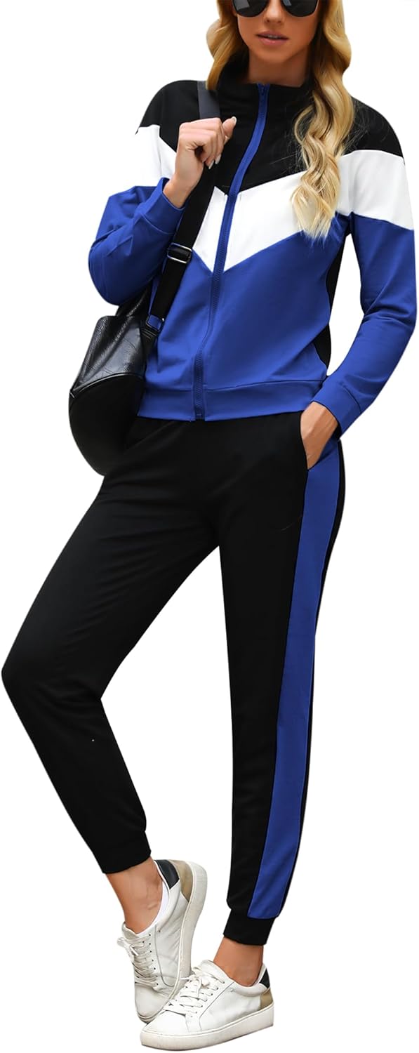 Marvmys Women's Tracksuit Set: Stylish 2 Piece Sweatsuit Outfit