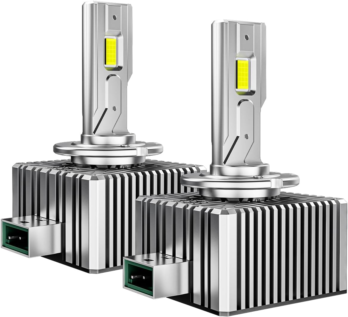 Super Bright d3s Bulbs 6500K Cool White with Cooling Fan
