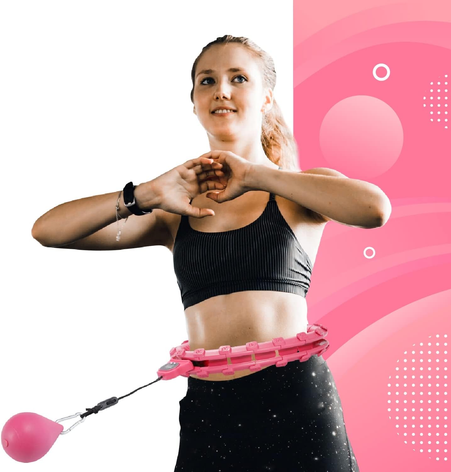 Smart Weighted Hula Hoop - Burn Fat & Tone Abs