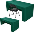 Nasitos 2 Pack Fitted Tablecloth for 4 ft Tables - Clean Professional