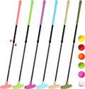 Wettarn 6 Set Adjustable Mini Golf Putters for Men Women - Family