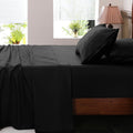 Extra Deep Pocket King Sheets 18-24 in 1000 TC Egyptian Cotton Black