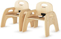 Foundations Simple Sitter Low Wood Feeding Chairs Multipack - Stable