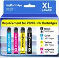 myCartridge Replacement for 232XL Ink Cartridges Combo Pack - Reliable